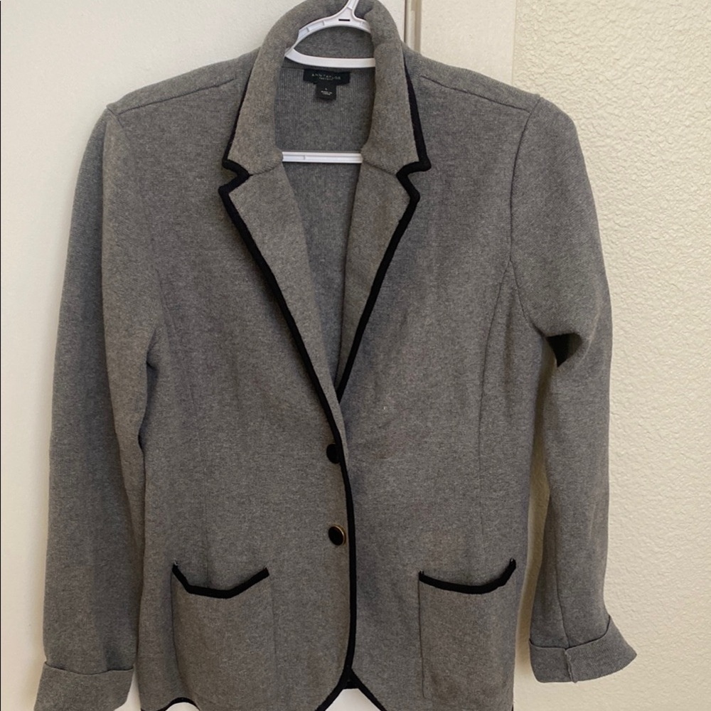 Ann Taylor sweater blazer